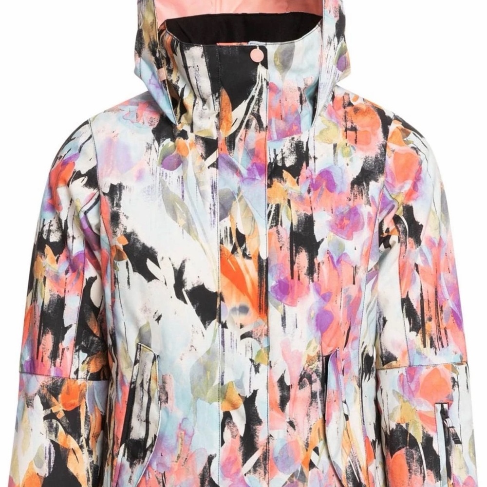 Roxy Girl Black Jacket with DryFlight Technology